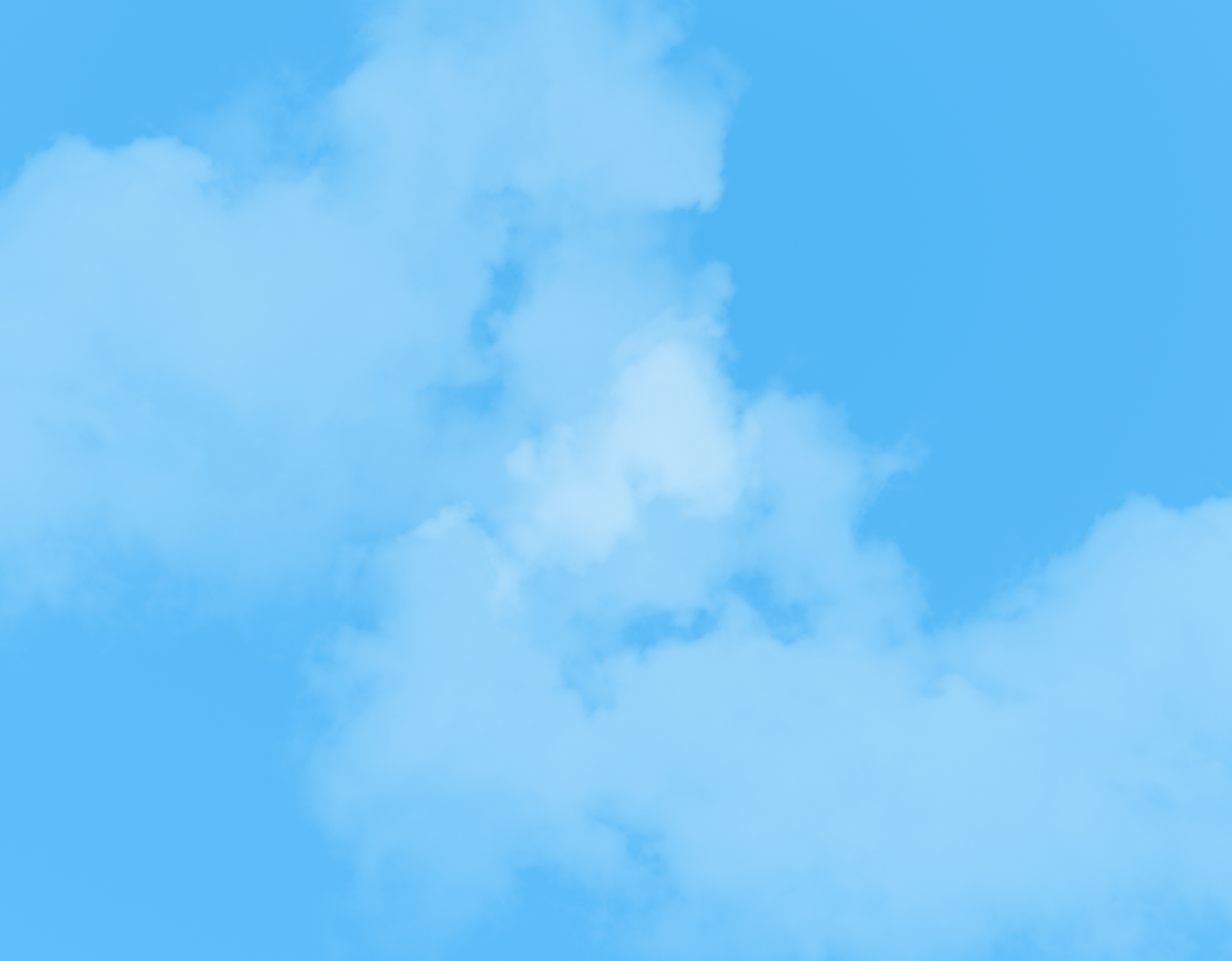 Soft clouds on a blue sky